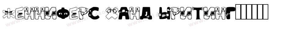 Jennifers Hand Writing字体转换